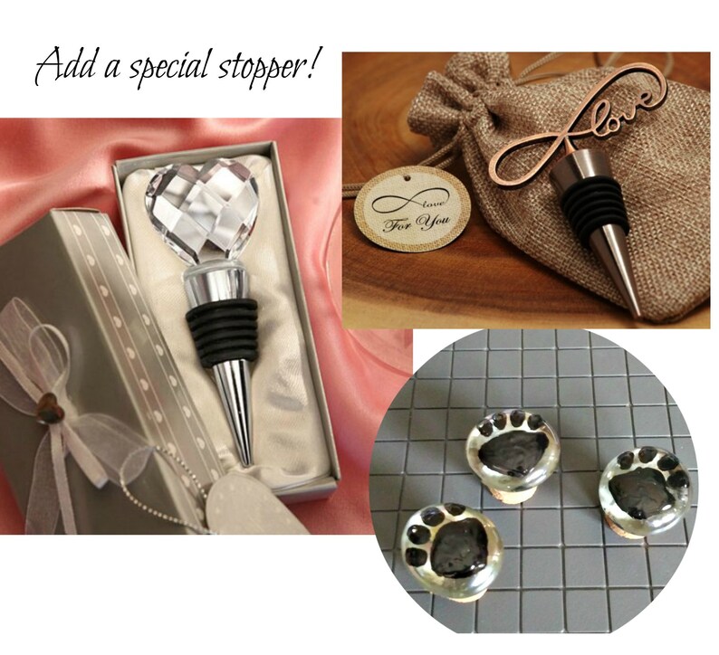 Cork Wine Bottle Stoppers Wine Bottle Stoppers Decorative Etsy