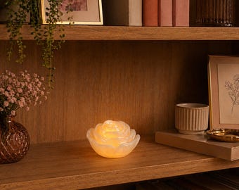 LED Rose Candle: Flameless Light Up Rose for Gifts, Weddings, and Home Decor