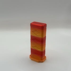 3D Printed Katana-Inspired Decorative Sword – Vibrant Display Piece