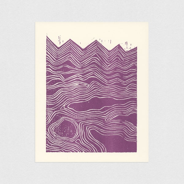 Waves - Riso Print