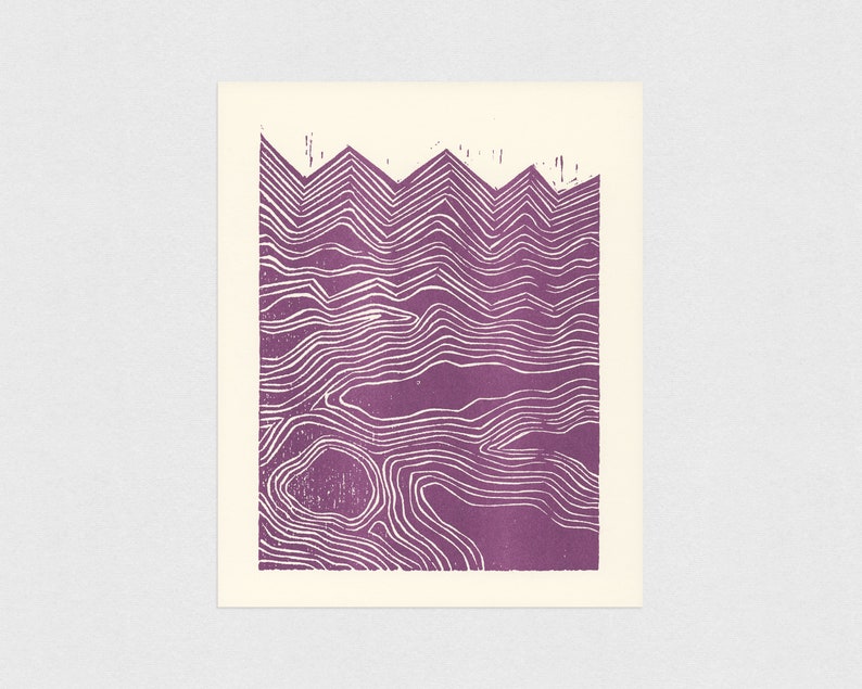 Waves Riso Print image 1