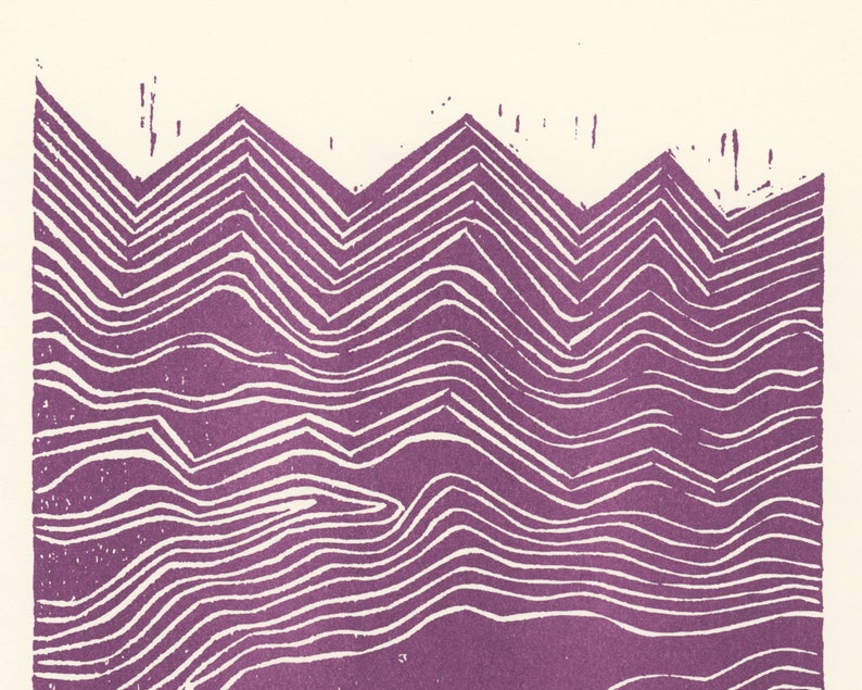 Waves Riso Print image 2