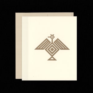 Pajaro (Uccello) Set di cartoline tipografiche da 6