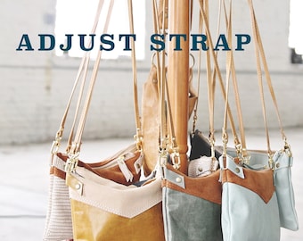 Strap Adjustment Fee For Permanent Baggage Small and Medium Leather Crossbody Bags