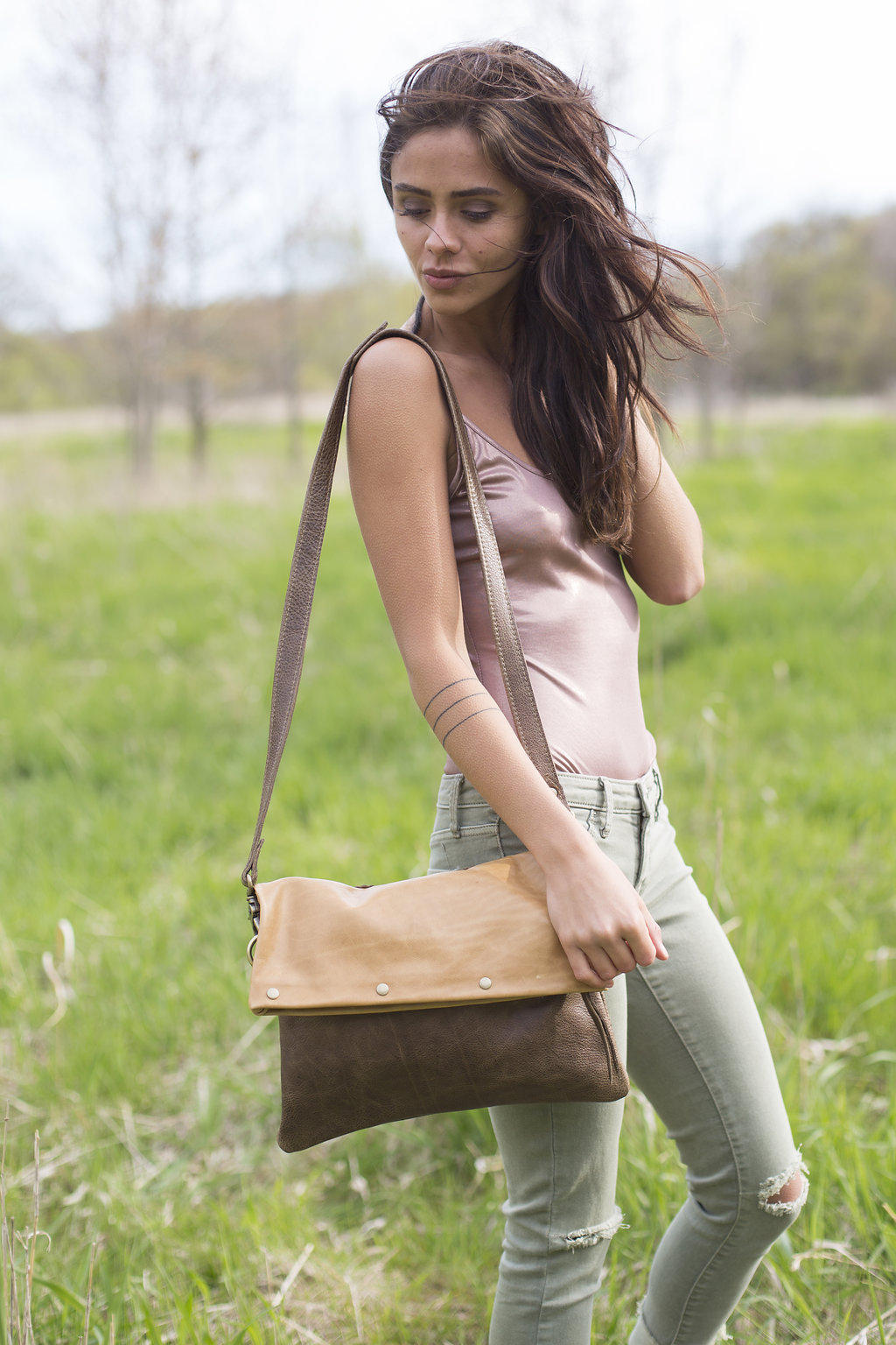 Leather Foldover Crossbody Bag Leather Crossbody Leather Handbags Leather Purse Leather Bags Hobo Bag Womens Purse Slouch Bag Etsy