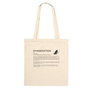 Ephemeroptera - Borsa tote premium