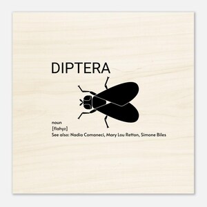 Fly - Wood Prints 20x20 cm / 8x8″