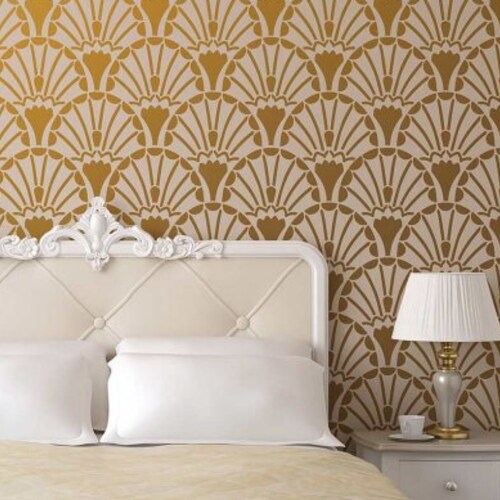 Most Amazing Stencil Wall Painting Designs Ideas - Live Enhanced