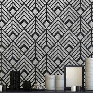 Deco Diamonds Allover Stencil - DIY Home Improvement - Better than Wallpaper