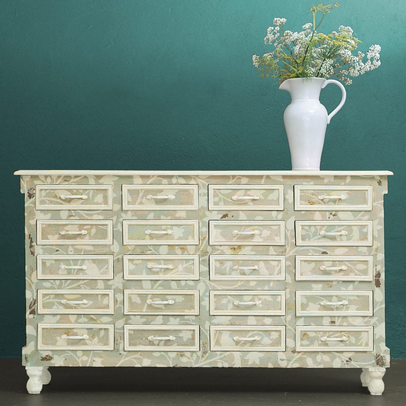 Birds on A Vine Stencil FURNITURE STENCIL Craft Stencils Etsy