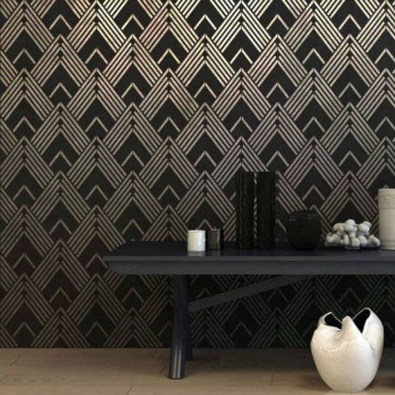 How to Stencil a Focal Wall