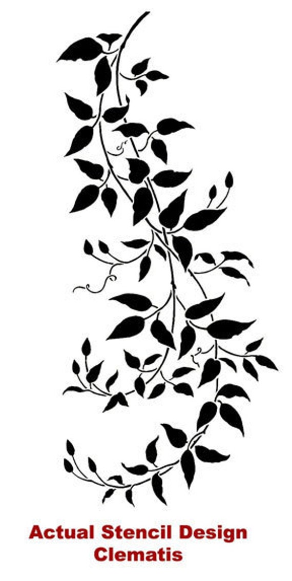 Ivy Stencil Classic Wall Border Leaf Stencils for Painting Reusable Vine  Stencil DIY Craft Leaf Drawing Stencil for Painting on Wood Paper Fabric  Floor Wall 