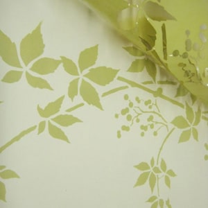 Wall Stencil Virginia Creeper LG DIY decor with stencils image 3