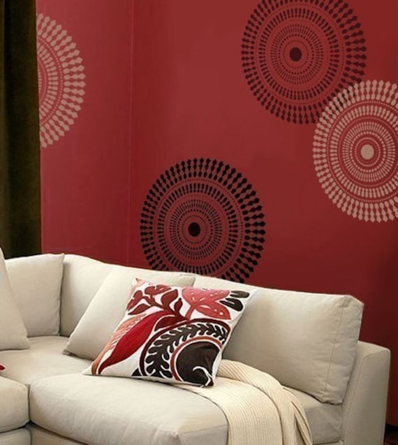 wall stencils are exciting again - Design Post Interiors
