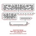Raja Bone Inlay Stencil - DIY Bone Inlay Designs for Furniture Makeover ...