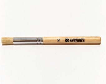 1/2" Professional Stencil Brush - Brush for stencils and detail painting