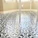 Augusta Tile Stencil - Large Stencil - Tile stencils for painting your old tile floor - Reusable Tile Stencils for Floor - DIY Tile Makeover 