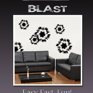 Stencil Blast LG Wall Stencils for Easy Decor Better than decals image 3