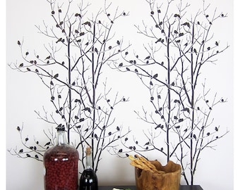 Birds In Trees Stencil - LARGE WALL STENCIL – Botanical Wall Stencils - Easy to Use Wall Stencil for a Quick Room Update - Stencil for Walls