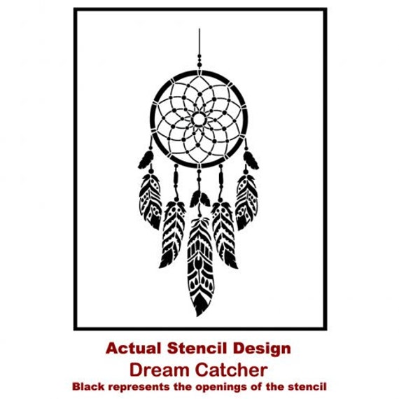 Dream Catcher Wall Art Stencil Reusable Stencil for DIY Wall ...