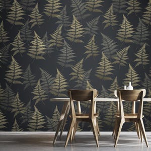 Stencils Fern Leaves 2pc kit Size: LG - Stencils for Crafts Reusable - Large Stencils for Painting