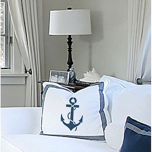 Anchor Wall Art Stencil Large Size Reusable Stencils DIY Home Décor Easy DIY image 2