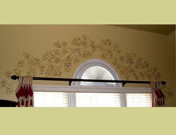 Diy Wall And Ceiling Decor With Stencils Citrus Leaves Reusable
