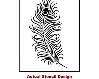Wholesale MAYJOYDIY Peacock Feather Stencil 8.3×11.7 Inch Peafowl Bird Tail  Feather Display Stencils for Painting Template Reusable DIY Art and Craft  Stencils on Wood Wall Decor 