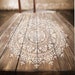 Prosperity Mandala Stencil For Walls – MANDALA WALL STENCIL - Large Wall Stencil for Painting - Stencil on Wood - Better than Mandala Decals 