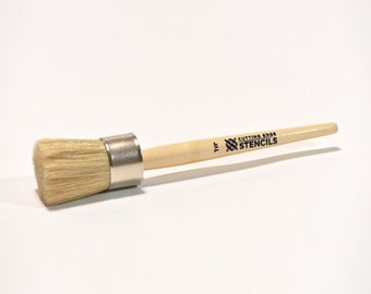 1.5" Professional Stencil Brush - Brush for stencils and detail painting