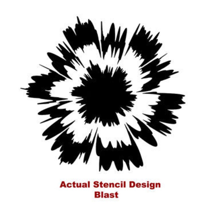 Stencil Blast LG Wall Stencils for Easy Decor Better than decals image 4