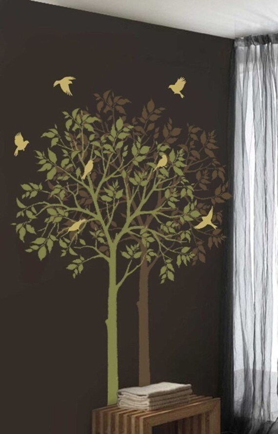 thumbnail image 2 of Window Snow Spray Stencils Reusable Mountain Tree Wall Stencil - Mylar Template For Spray Painting On Wood, Walls, Canvas, Furniture & DIY Crafts Mylar Craft Stencil For Wood 2 of 9