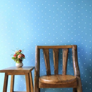 Little Diamonds Allover Stencil Large Reusable stencils for DIY wall decor better than wallpaper image 1