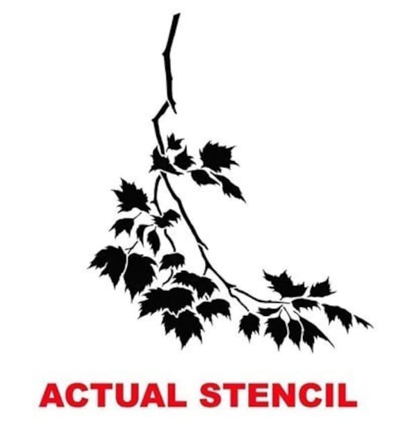 Nature Stencils Siloette