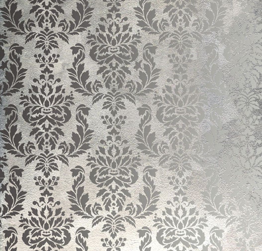 Verde Damask Wall Stencil - Allover Wall Pattern for DIY Wall ...