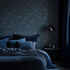 Galaxy Wall and Ceiling Stencil - DIY Star Stencil for Painting - Night Sky Wall Stencil - Reusable Stencil for Nursery