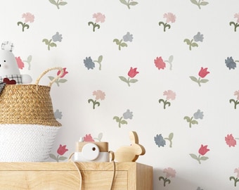 Cottage Charm Wall Stencil - Large Wall Stencils for Painting - DIY Cottage Core Design - Easy To Use Stencils for Room Transformation