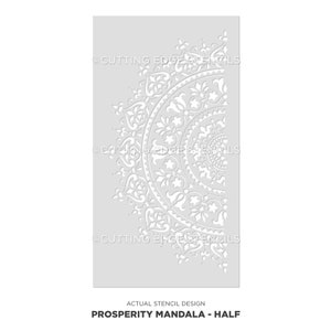 Prosperity Mandala Stencil For Walls MANDALA WALL STENCIL Large Wall Stencil for Painting Stencil on Wood Better than Mandala Decals image 8