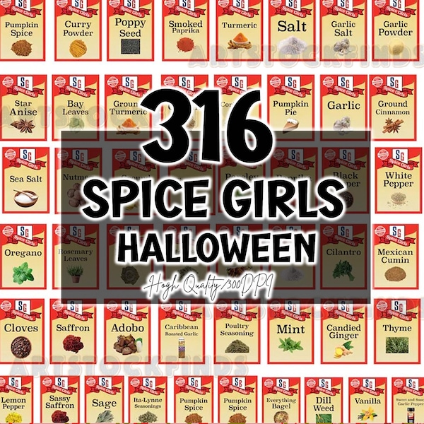 Mccormick Spice Label Template Etsy