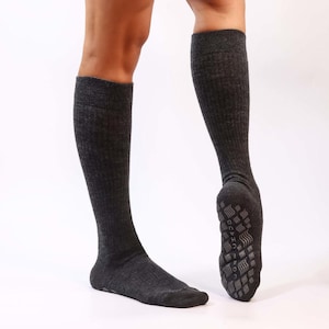 Core Chaud Merino Wool Grip Knee High Sock | Pilates Yoga Barre Arch Support Non Slip