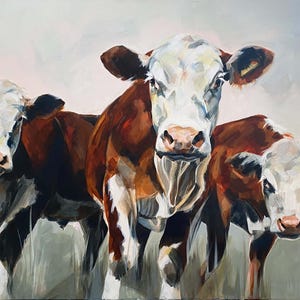 Essington Herefords - Limited Edition Giclee Print