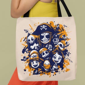 Pirate Crew Cartoon Clipart - Halloween Pirate Digital Download - Fun and Spooky Pirate Characters
