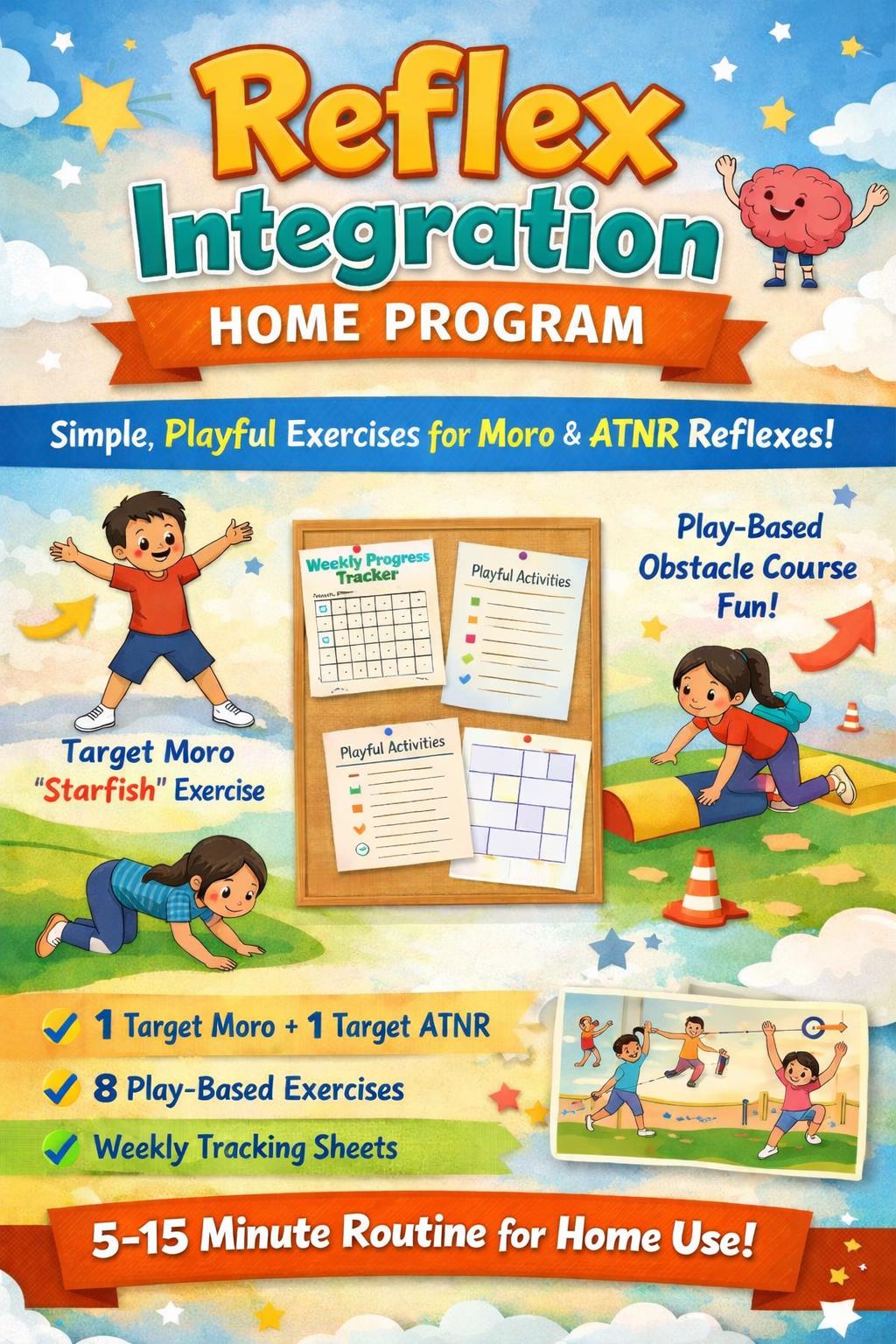 Reflex Computer Programme Reflex Integration Home Program for Moro + ATNR (target + Play-based ...