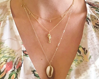 Shell We Dance Cowrie Shell Necklace