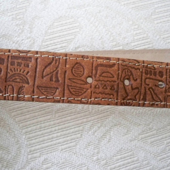 Vintage Accessory Unisex Adult Tan Leather Made i… - image 3