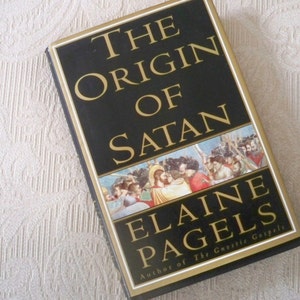 Vintage Book &quot;The Origin of Satan&quot; by Pagels 1995 First Edition Demonization