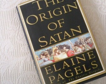 Vintage Book "The Origin of Satan" by Pagels 1995 First Edition Demonization