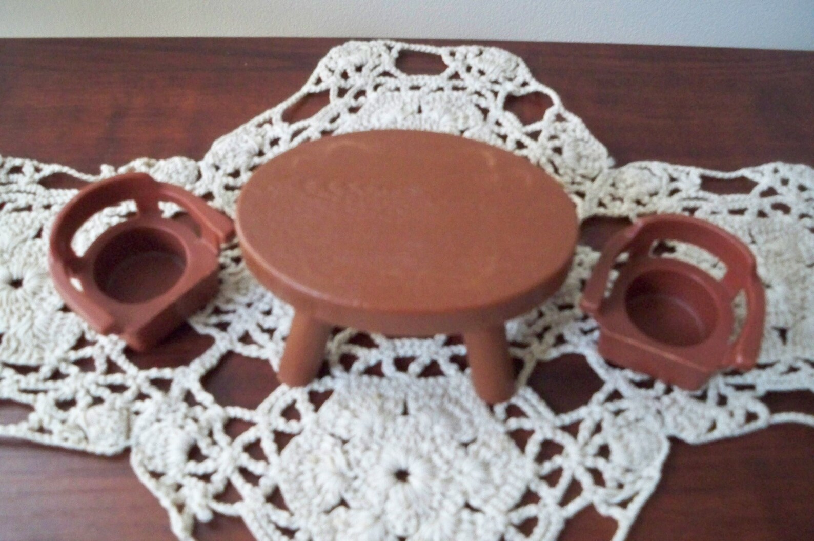 Vintage Fisher Price Table and Chairs Replacement Plastic Toy Etsy