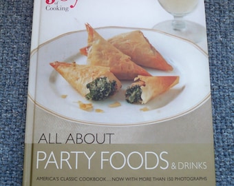 Vintage Cookbook "Joy of Cooking Party Foods" Recipes 2002