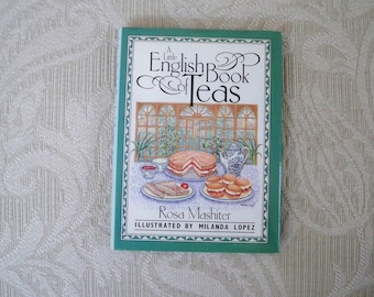 Recetas para fiestas de té del año 1989: "Un pequeño libro inglés de tés"